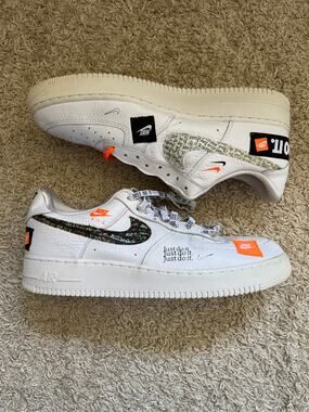 Nike Air Force 1 Low ‘07 Premium Just Do It Size 13 US Men - Authentic